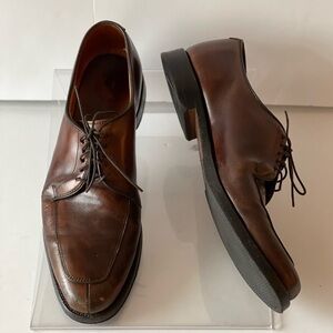 Allen Edmonds Men's Leather Oxford Delray Blucher Derby Lace Up Dress Shoe Sz 9A